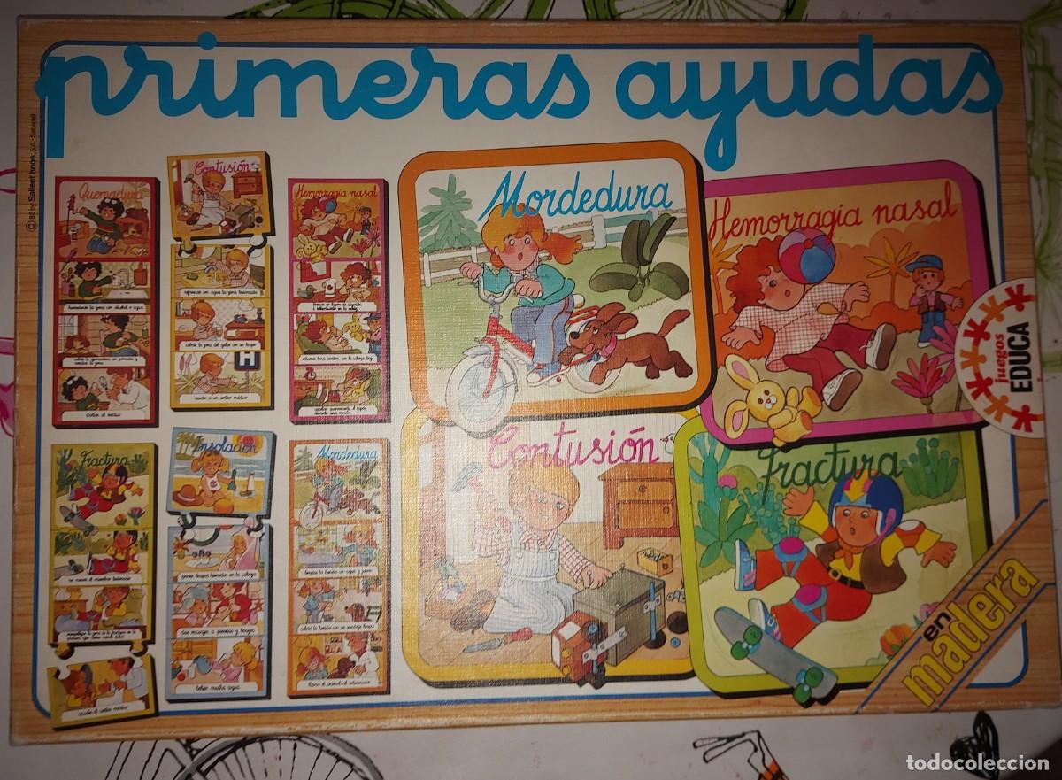 Juegos de mesa: Juego de mesa primeras ayudas educa