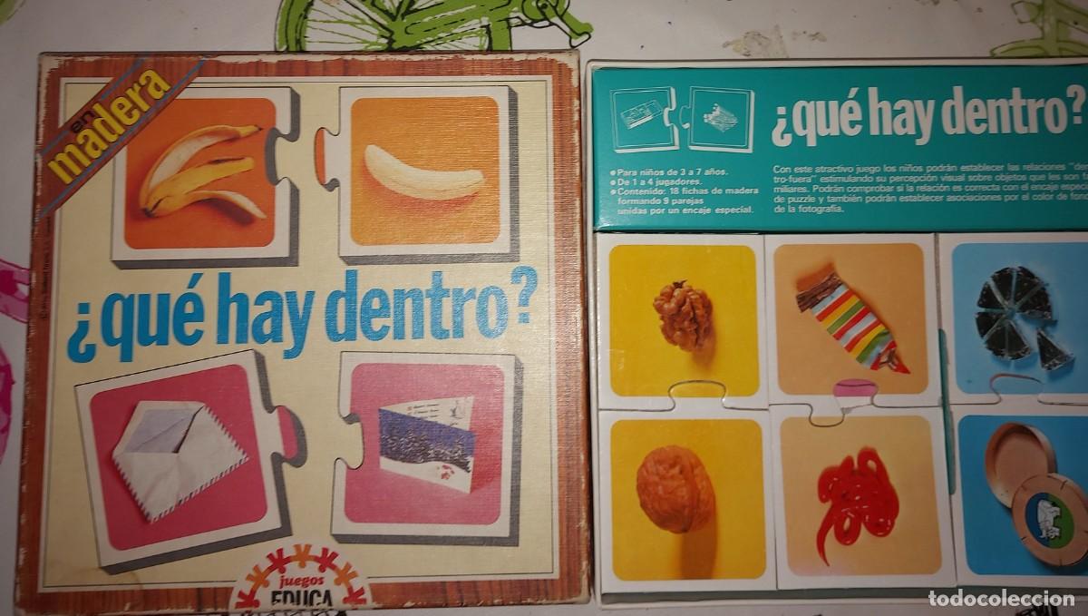 Juegos de mesa: JUGUETE EDUCATIVO DE EDUCA, QUE HAY DENTRO - Foto 1