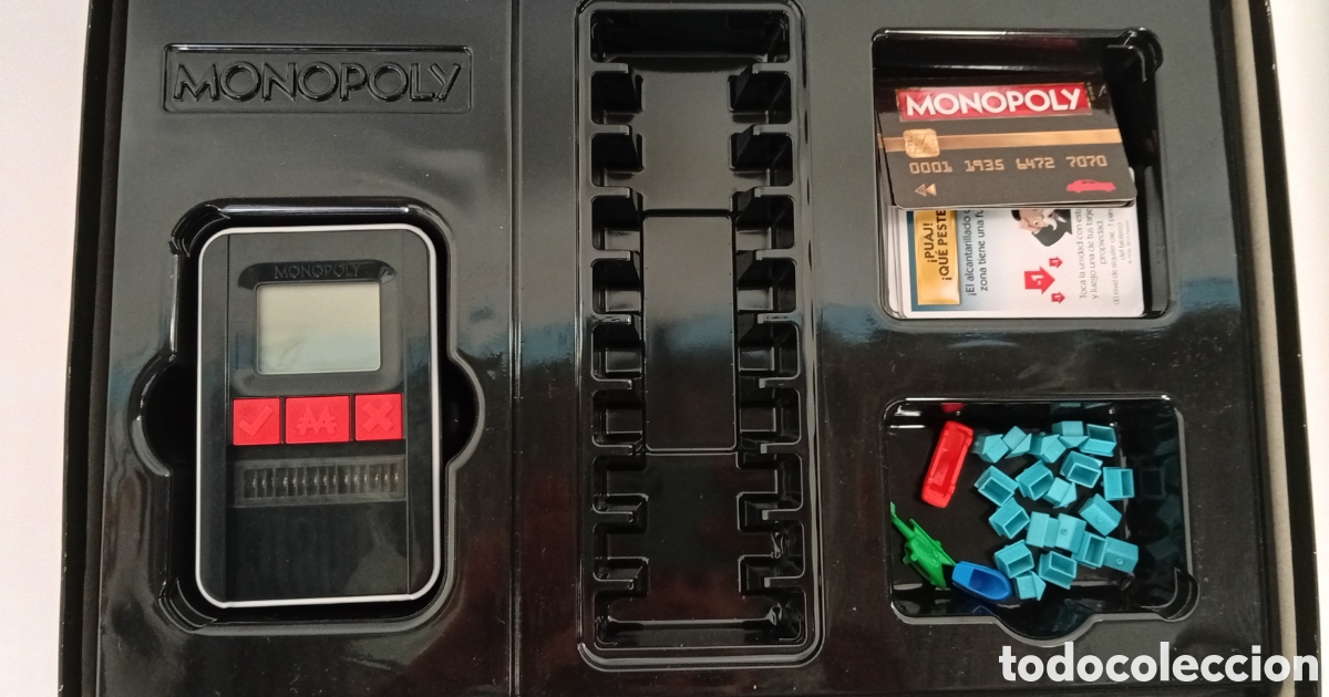 Juegos de mesa: .JUEGO MONOPOLY ELECTRONIC BANKING - Foto 2