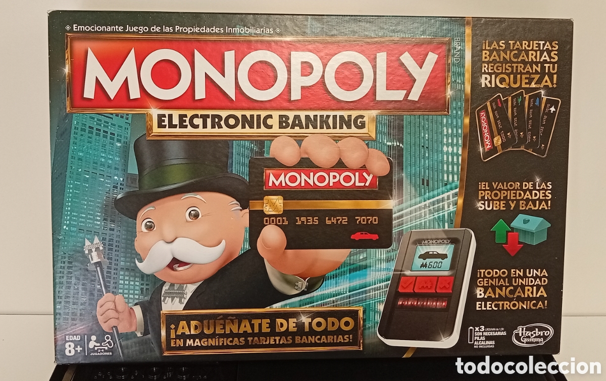 Juegos de mesa: .JUEGO MONOPOLY ELECTRONIC BANKING - Foto 4