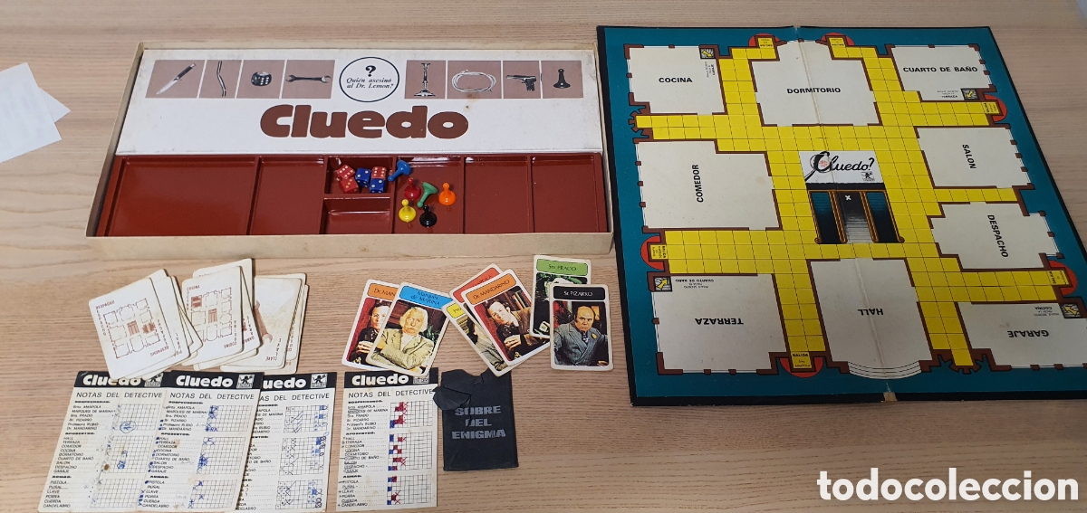 Juegos de mesa: Cluedo 1974 incompleto - Foto 2