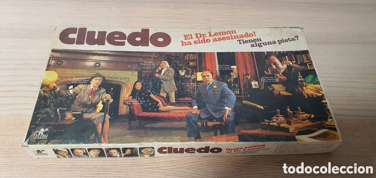 Juegos de mesa: Cluedo 1974 incompleto - Foto 1