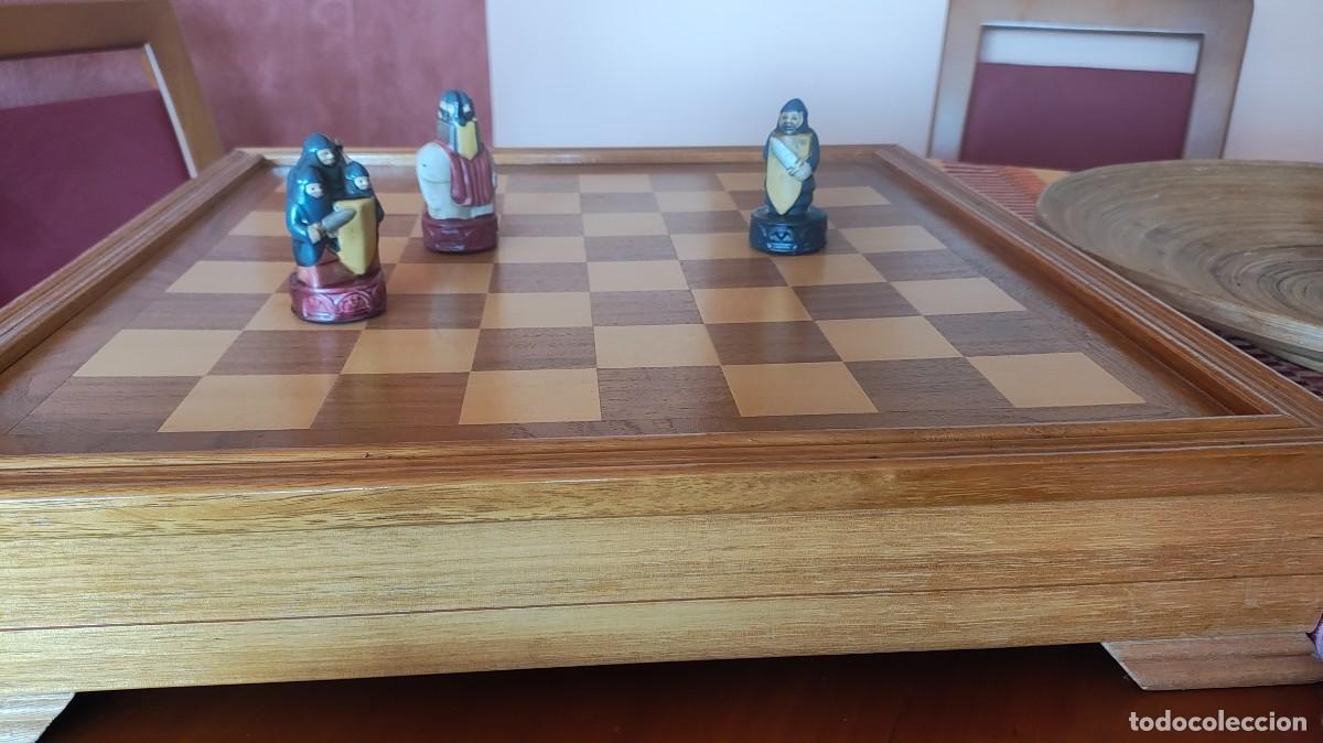 Juegos de mesa: Ajedrez Medieval Alfonso X &rdquo;El Sabio&rdquo; - Foto 3