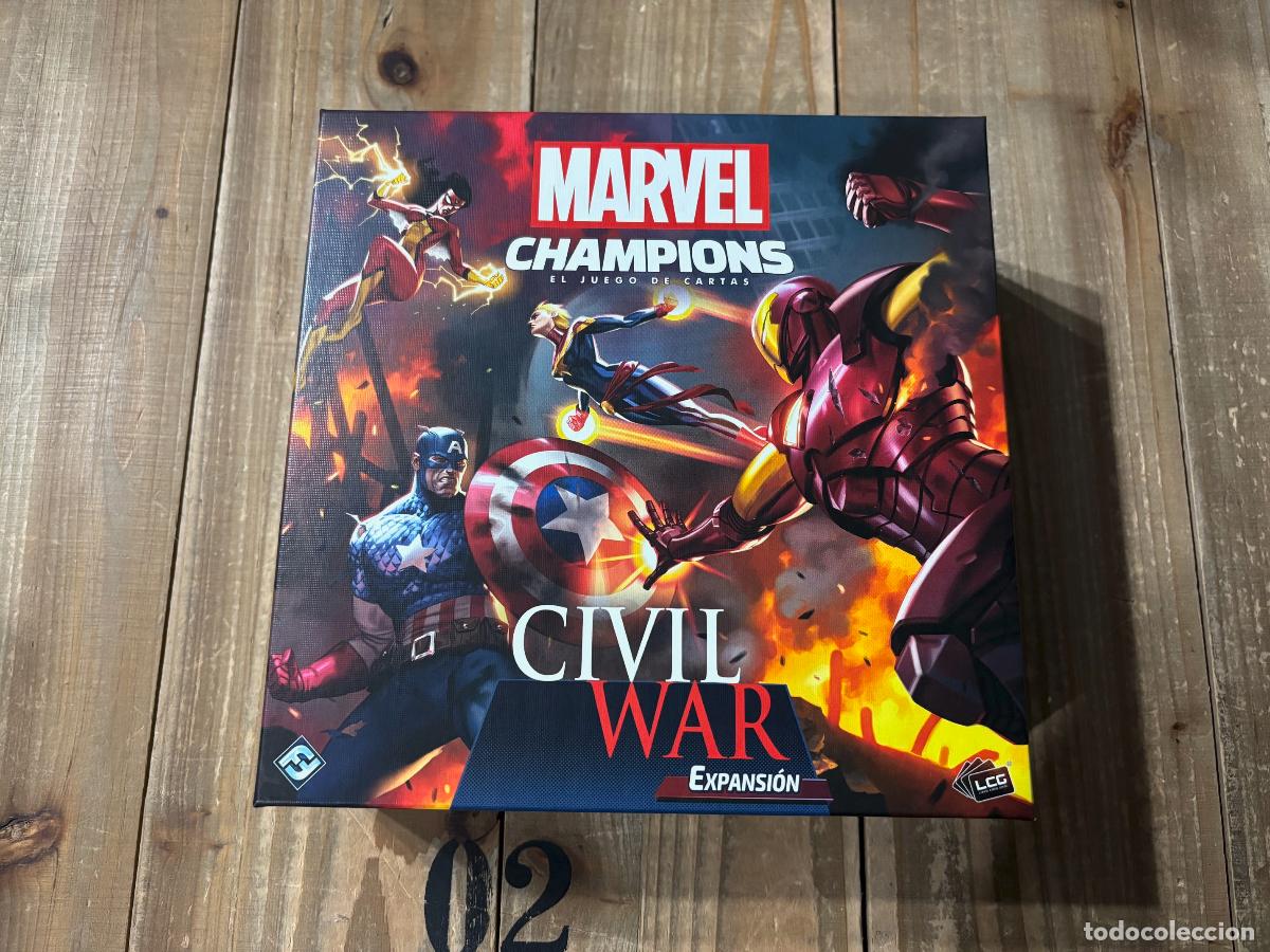 Juegos de mesa: JUEGO DE CARTAS - MARVEL CHAMPIONS - Civil War - FFG - EDICI&Oacute;N ESPA&Ntilde;OL - LCG