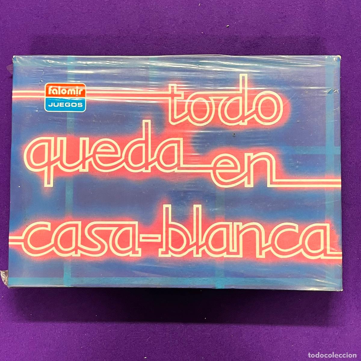 Juegos de mesa: JUEGO TODO QUEDA EN CASA BLANCA. FALOMIR JUEGOS. NUEVO SIN USAR.