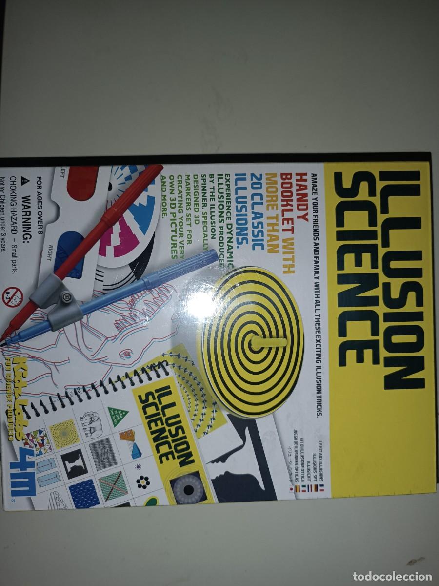 Juegos de mesa: 4M KidzLabs Illusion Science juego educativo nuevo sin abrir