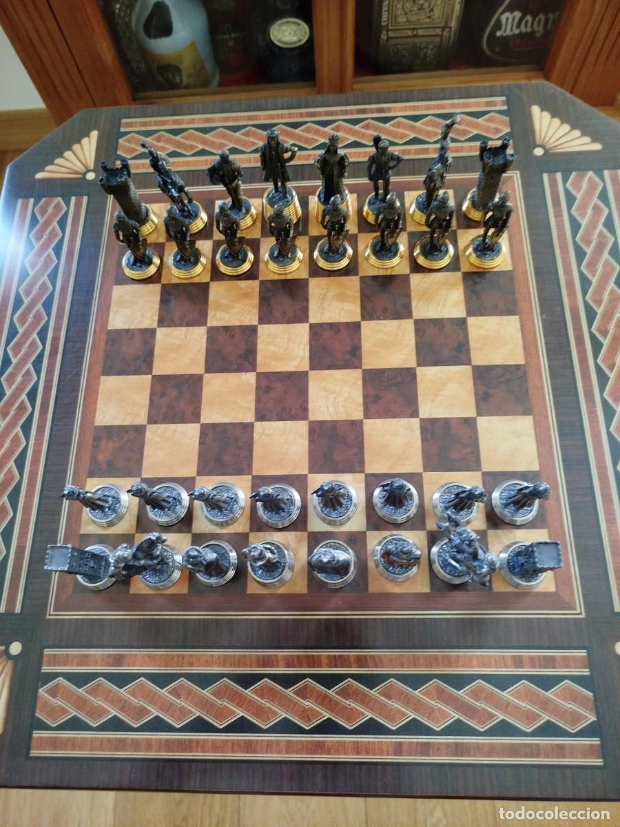 Juegos de mesa: AJEDREZ CONMEMORATIVO DEL QUINTO CENTENARIO DE LA CONQUISTA DE GRANADA