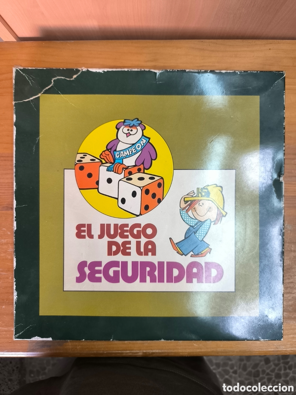 Juegos de mesa: El juego de la seguridad juego de mesa raro incompleto