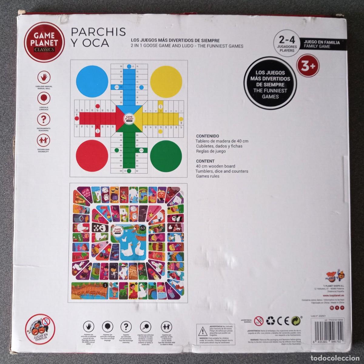Juegos de mesa: Tablero Parchis Oca Game Planet - Foto 7