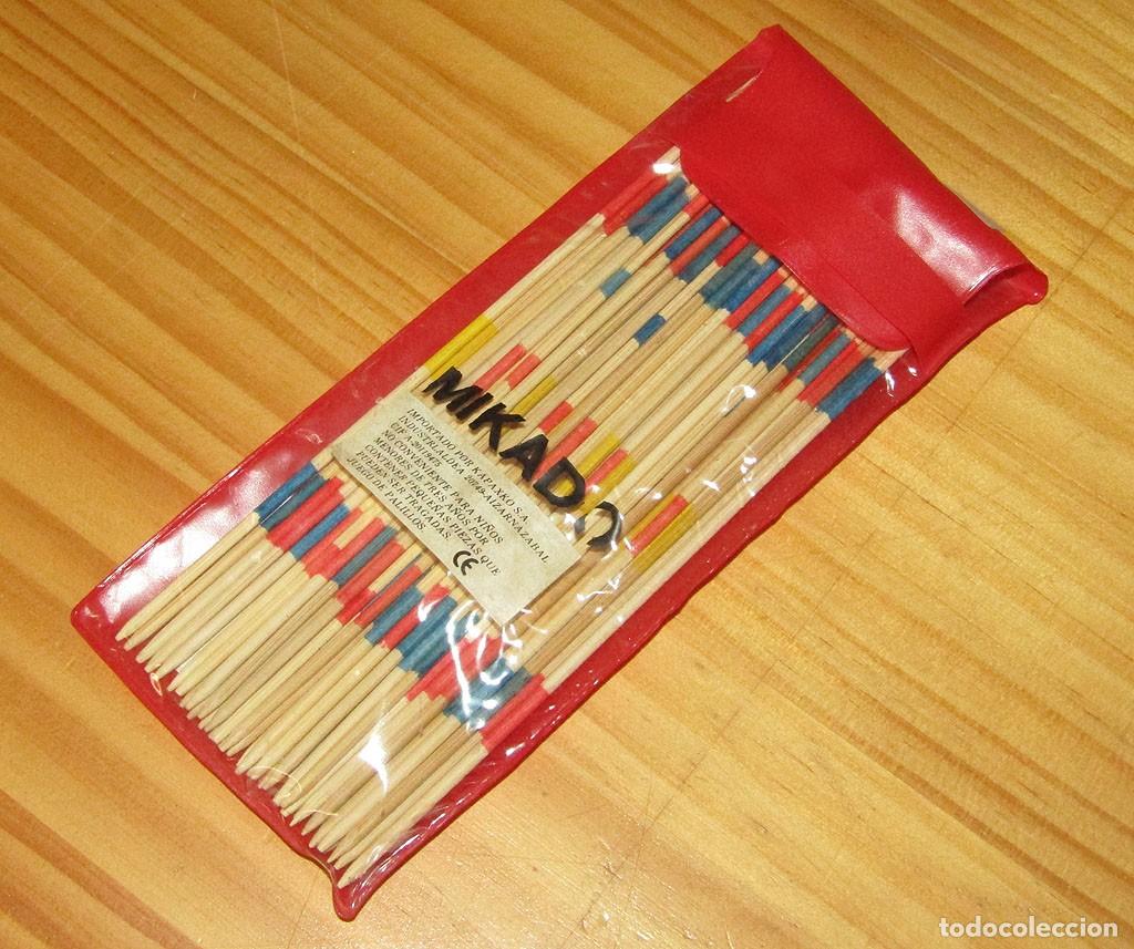 Juegos de mesa: MIKADO - ANTIGUO JUEGO PALILLOS MADERA - NUEVO Y EN SU FUNDA - A&Ntilde;OS 70/80