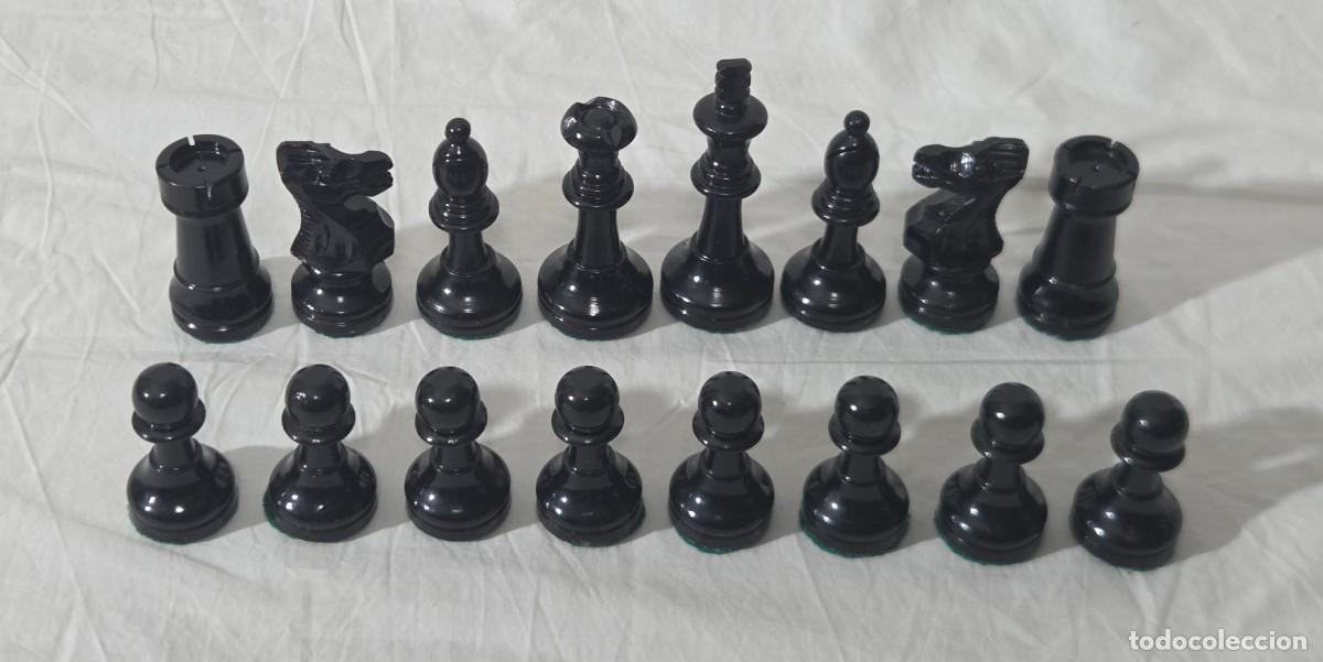 Juegos de mesa: Juego de ajedrez de madera Staunton N.5 - Foto 3