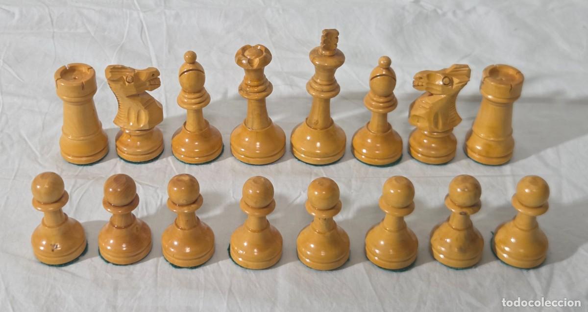 Juegos de mesa: Juego de ajedrez de madera Staunton N.5 - Foto 10