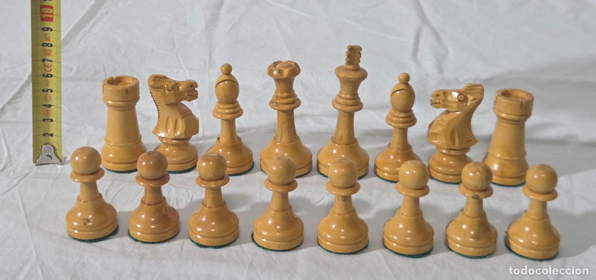 Juegos de mesa: Juego de ajedrez de madera Staunton N.5 - Foto 15
