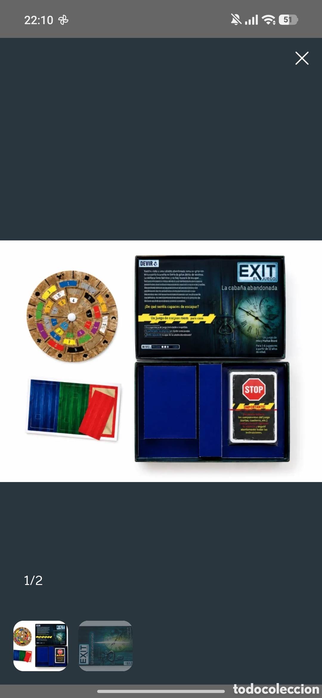 Juegos de mesa: EXIT: La caba&ntilde;a abandonada &ndash; Devir - Foto 2