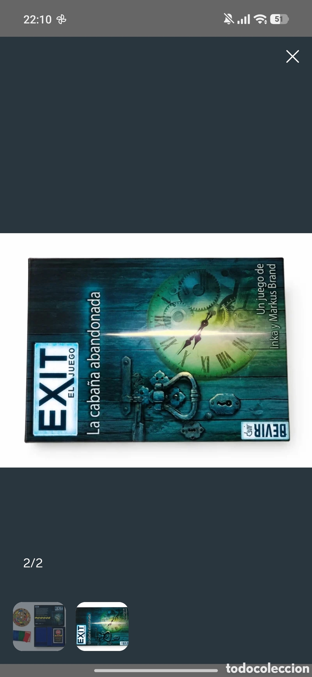 Juegos de mesa: EXIT: La caba&ntilde;a abandonada &ndash; Devir
