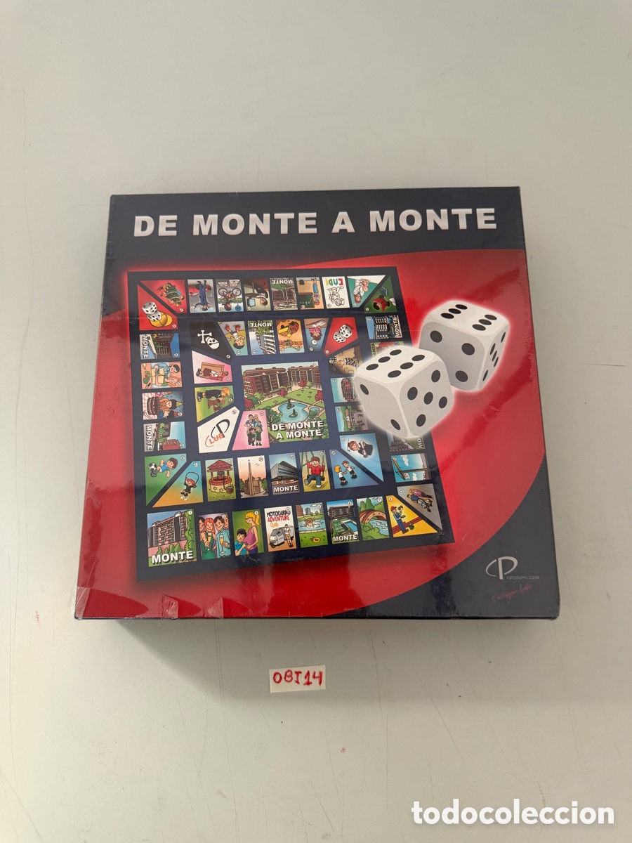 Juegos de mesa: juego de mesa titulado &rdquo;De Monte a Monte&rdquo;