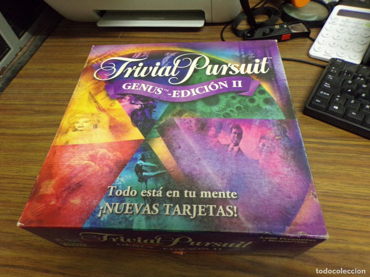 Juegos de mesa: juego de mesa trivial pursuit genus edicion II PARKER