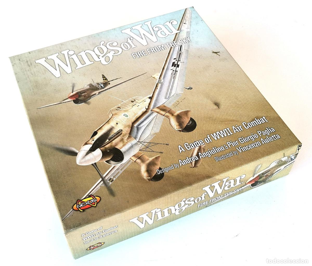 Juegos de mesa: Wings of War: Fire from the Sky + Expansi&oacute;n Revolution in the Sky ● NUEVO, cartas precintadas
