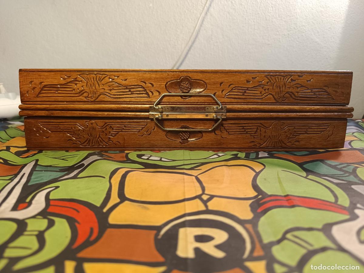 Juegos de mesa: Ajedrez Chino en madera con figuras en resina - Foto 15