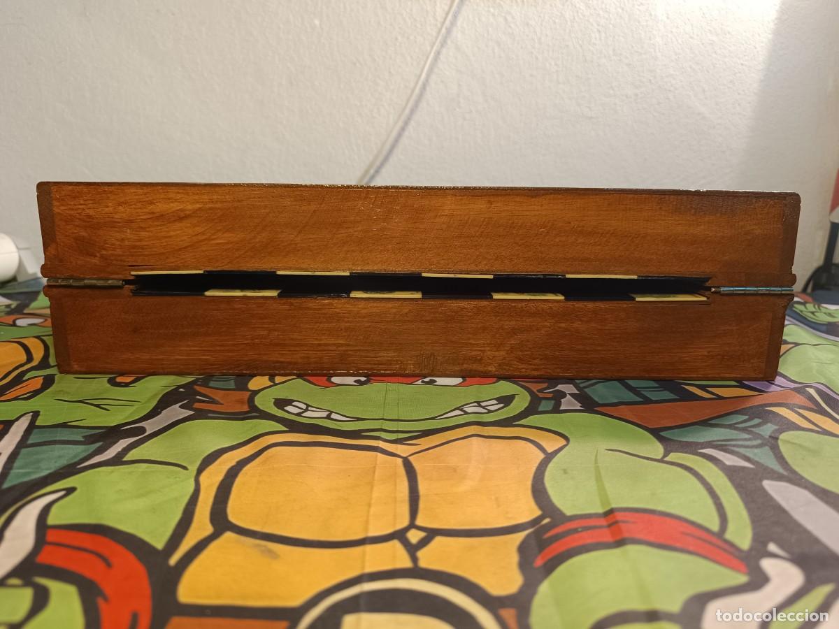 Juegos de mesa: Ajedrez Chino en madera con figuras en resina - Foto 16