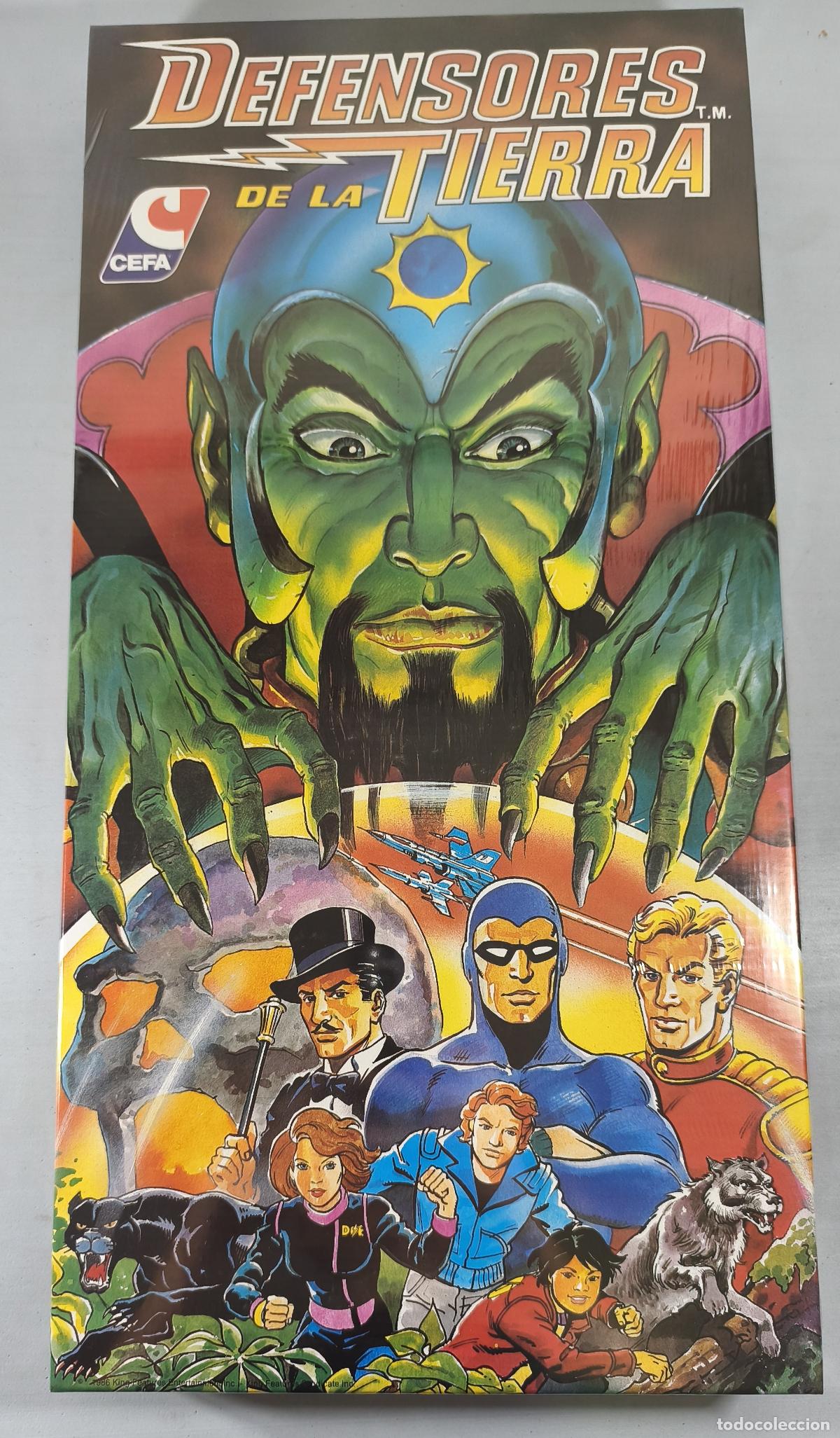 Juegos de mesa: JUEGO DEFENSORES DE LA TIERRA DE CEFA, A&Ntilde;O 1986, EN CAJA. CC