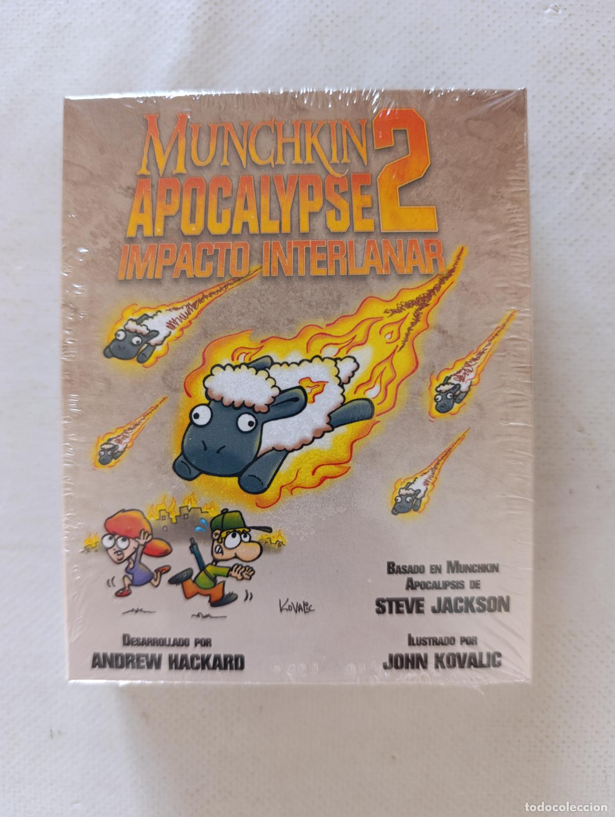 Giochi da tavolo: MUNCHKIN APOCALYPSE 2 - IMPACTO INTERLANAR - EXPANSION - CASTELLANO - NUEVO (334A#w)