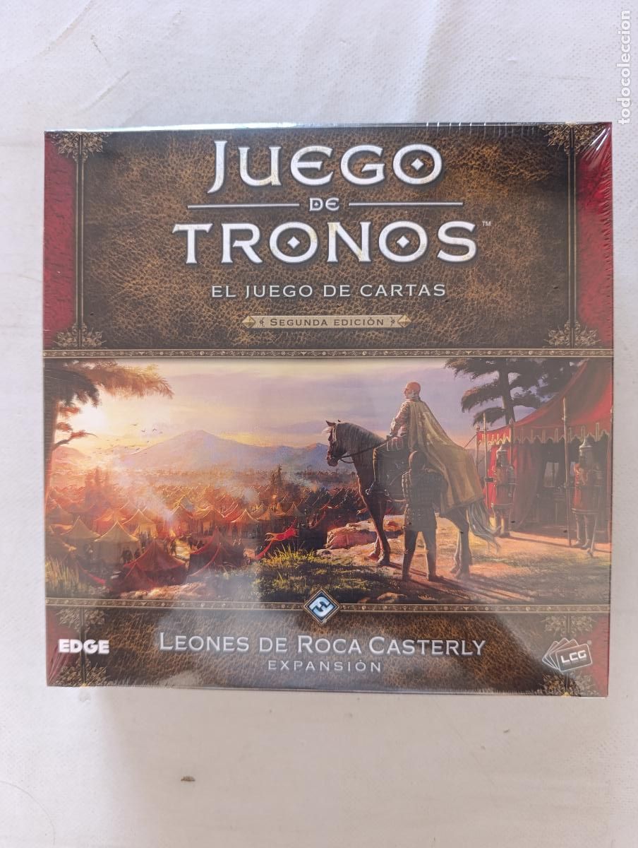 Juegos de mesa: JUEGO DE TRONOS EL JUEGO DE CARTAS - LEONES DE ROCA CASTERLY - EXPANSION - LCG - NUEVO (335w)