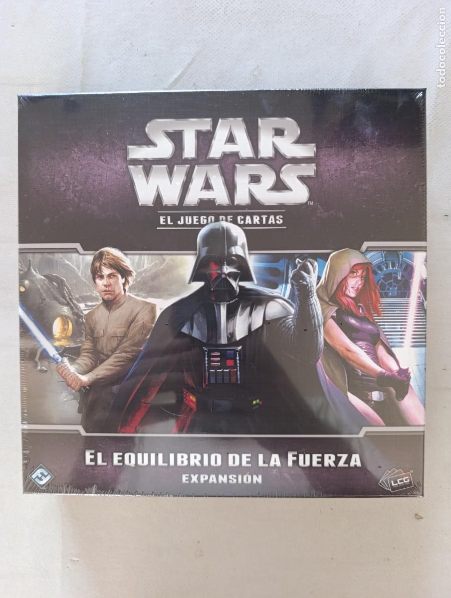 Juegos de mesa: STAR WARS EL JUEGO DE CARTAS - EL EQUILIBRIO DE LA FUERZA - EXPANSION - LCG - NUEVO (335w)