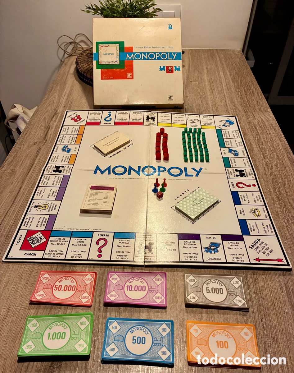 Juegos de mesa: MONOPOLY de BORRAS EDICION BARCELONA JUEGO de MESA - Foto 1
