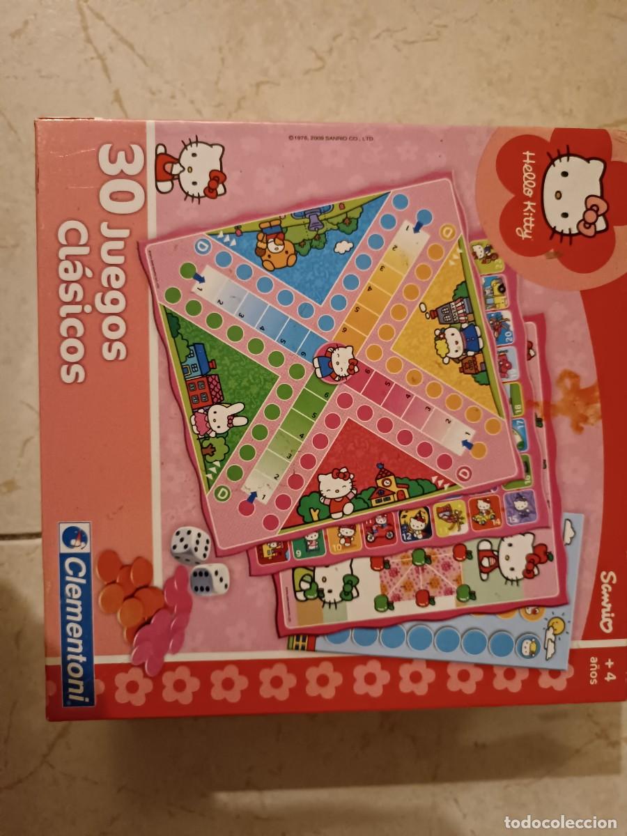 Juegos de mesa: Hello Kitty Clementoni 30 Juegos Cl&aacute;sicos &ndash; juego de mesa