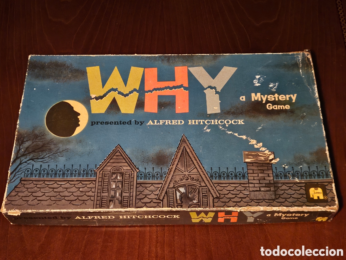 Juegos de mesa: Juego de Mesa Why - Alfred Hitchcock (1961)