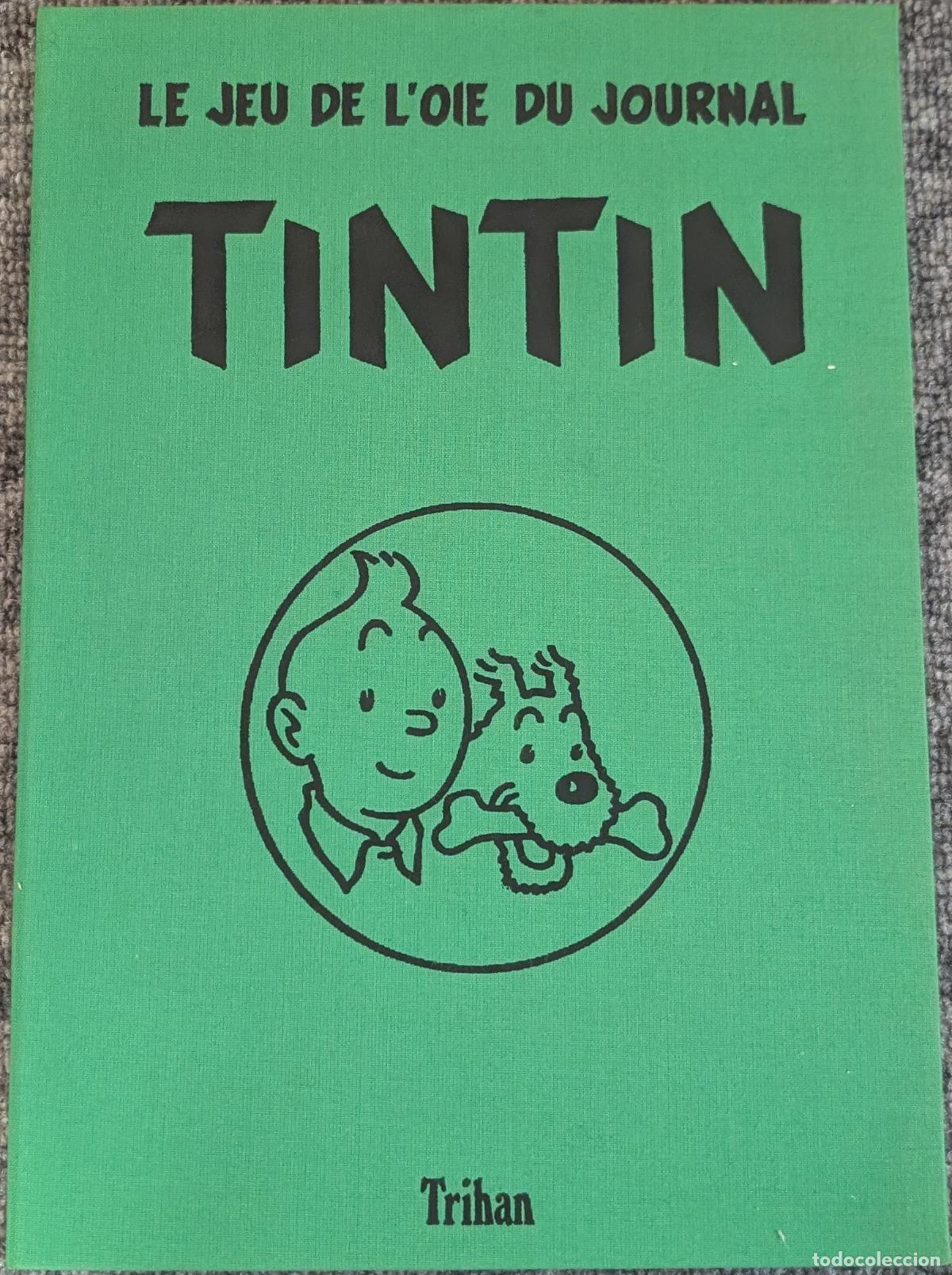 Juegos de mesa: Le jeu de l&rsquo;oie de Tintin - El juego de la oca - Herge - Trihan (1951) &iexcl;Impecable!