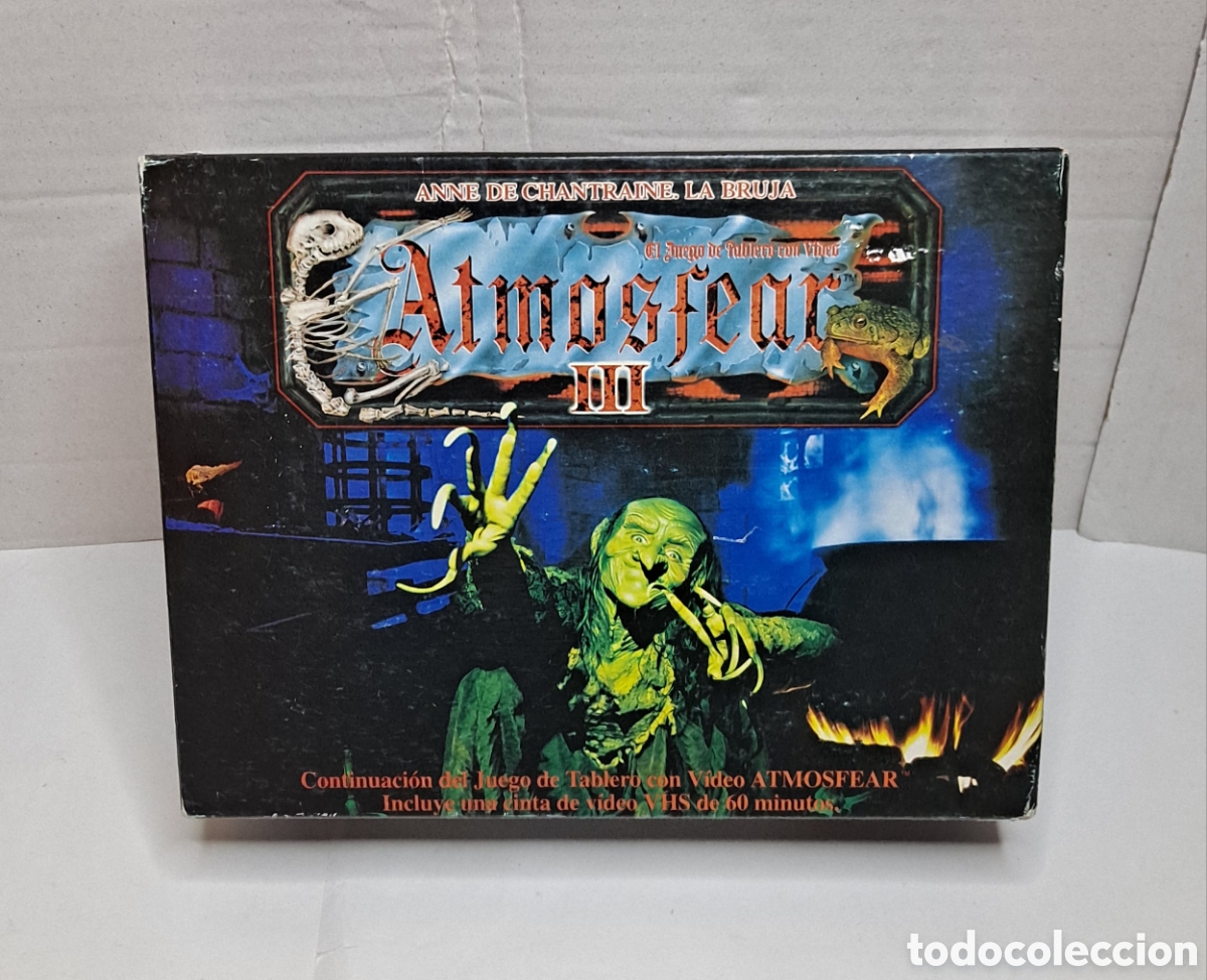 Juegos de mesa: ATMOSFEAR III. NUEVO EN CAJA. CARTAS PRECINTADAS BORRAS. REF 9332. ANNE DE CHANTRAINE. LA BRUJA.