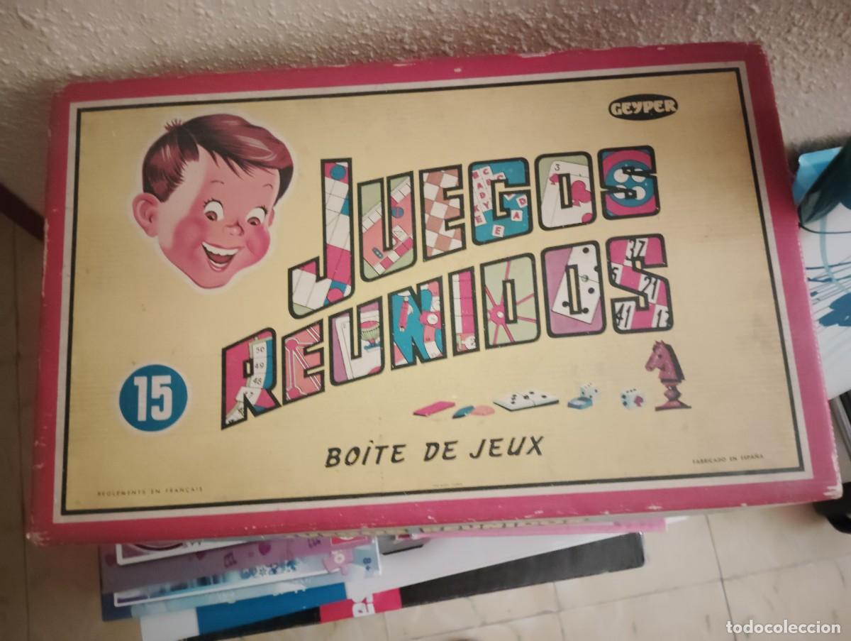 Juegos de mesa: 15 Juegos Reunidos Geyper