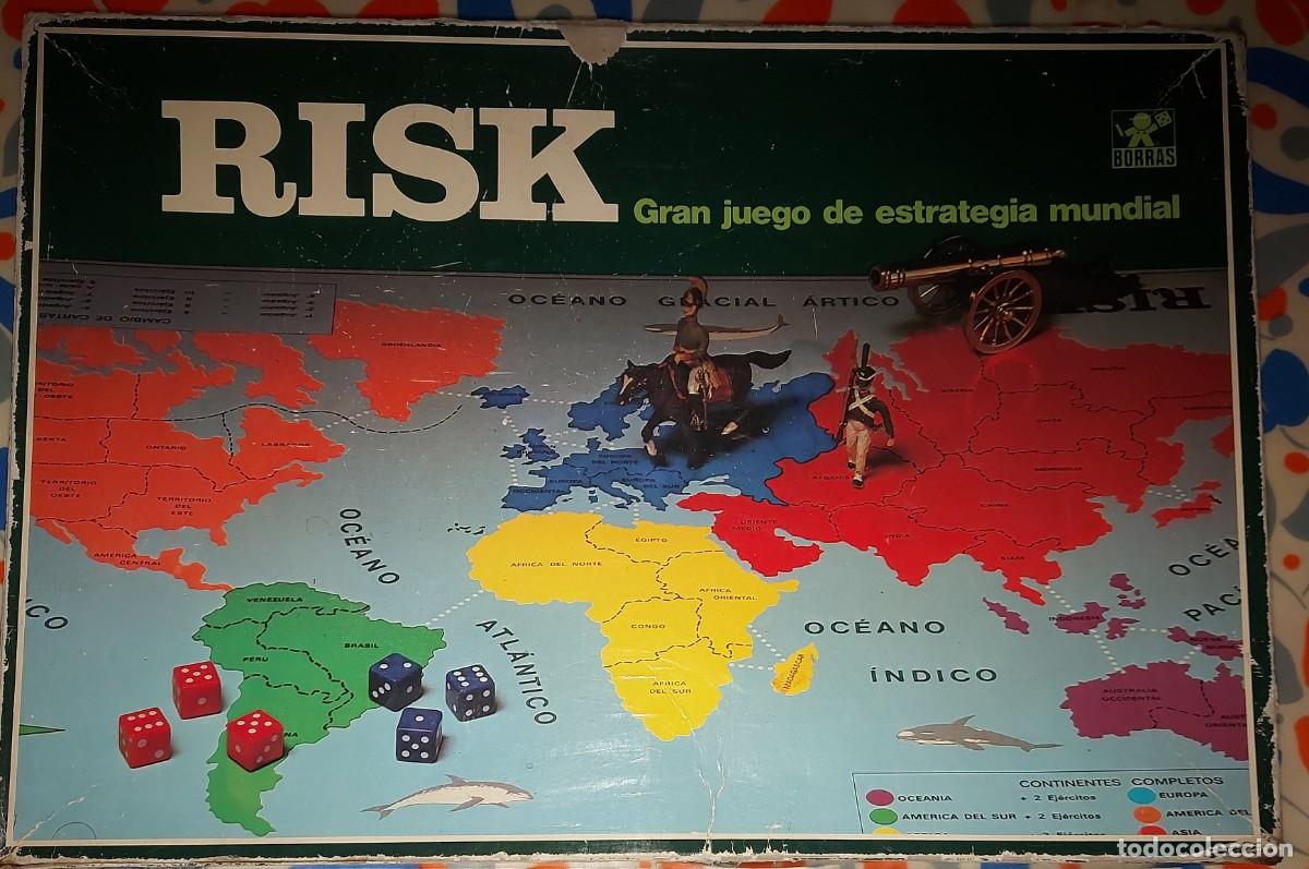 Juegos de mesa: JUEGO RISK GRAN JUEGO DE ESTRATEGIA MUNDIAL BORRAS REF. 7800, A&Ntilde;OS 70