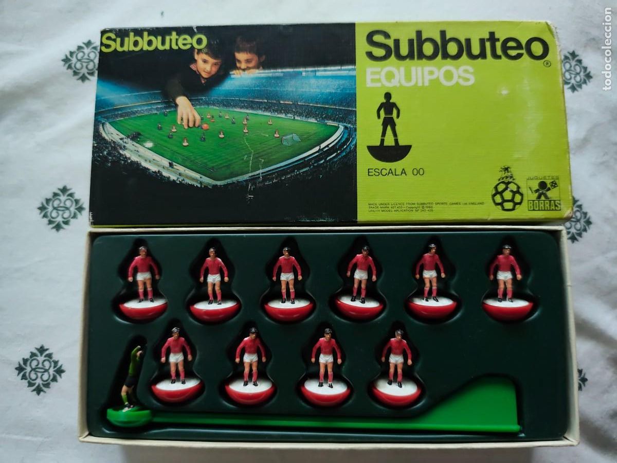 Juegos de mesa: Subbuteo Borras en caja. Desconozco el equipo