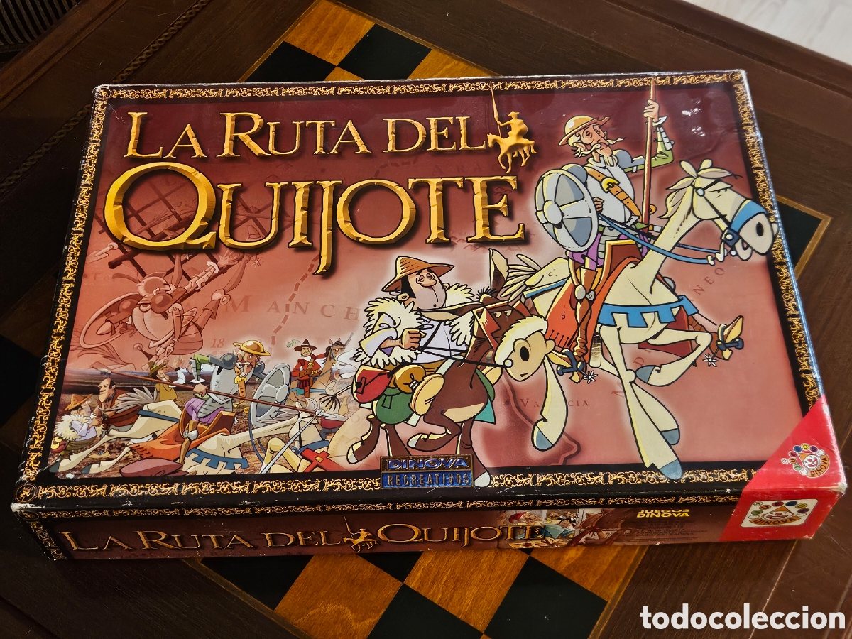 Juegos de mesa: La ruta del Quijote de Dinova