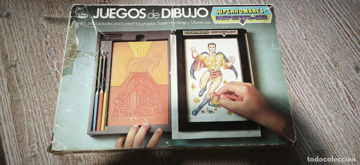 Juegos de mesa: Juegos de dibujo Geyper Superhombres y monstruos