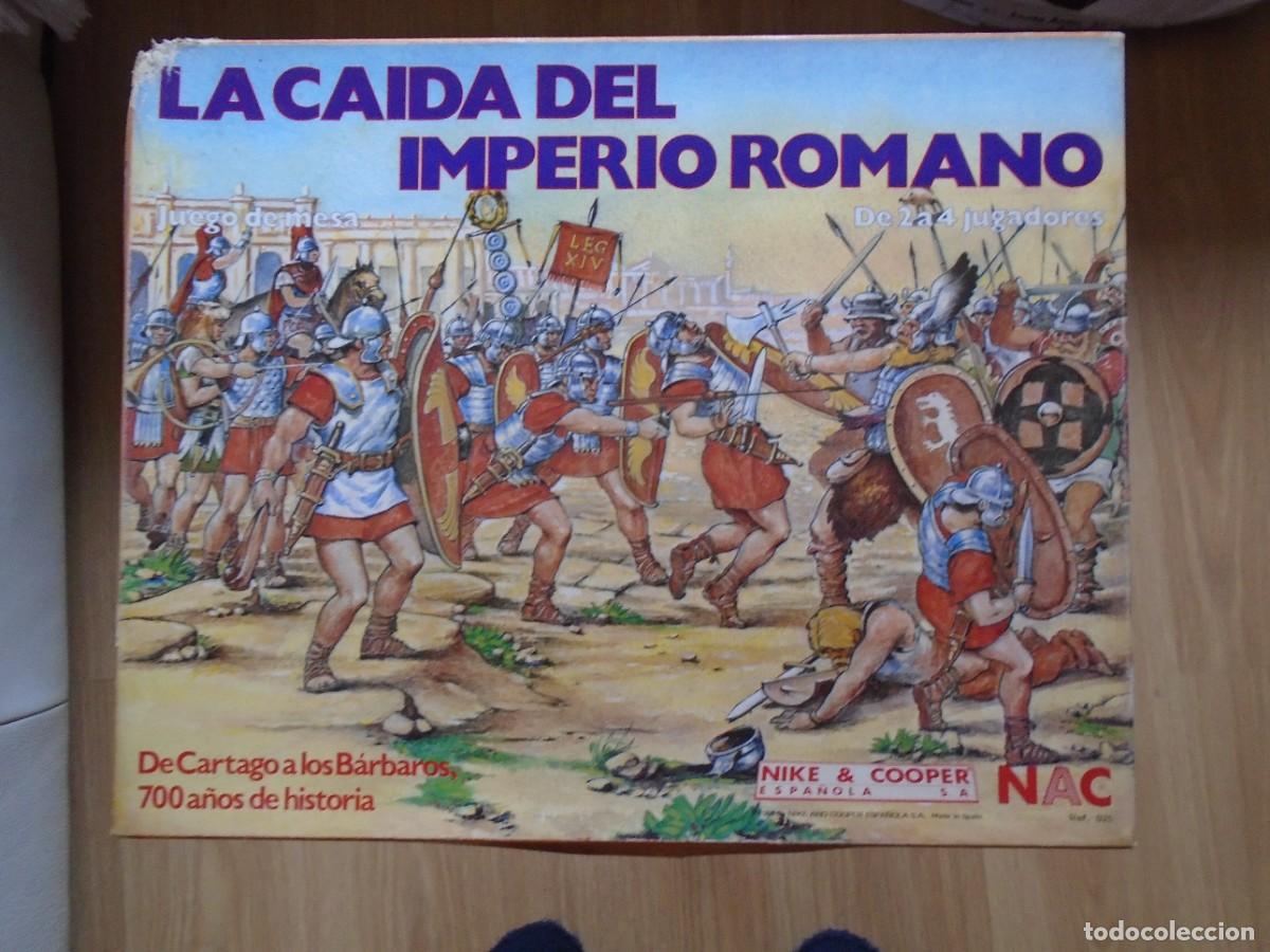 Juegos de mesa: JUEGO NAC LA CAIDA DEL IMPERIO ROMANO completo