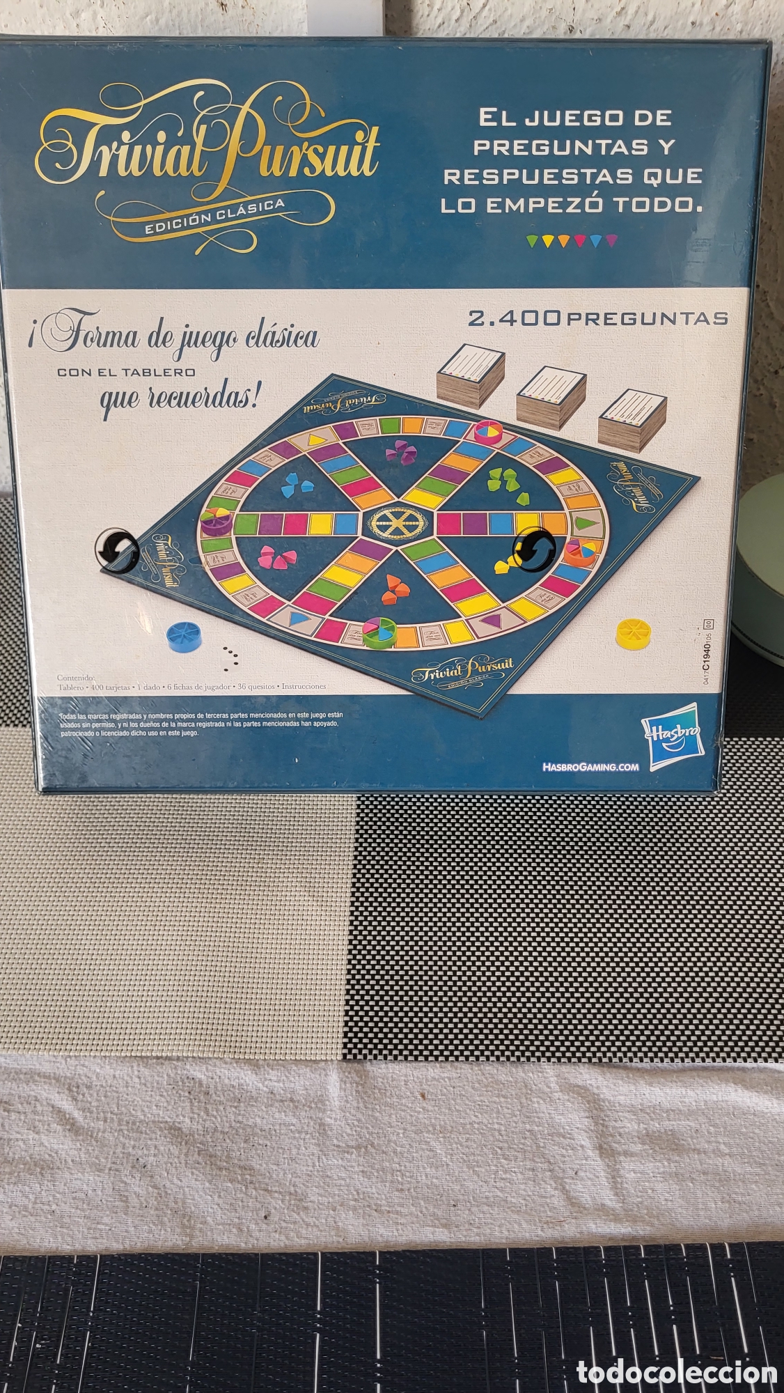 Juegos de mesa: Juego de preguntas y respuestas