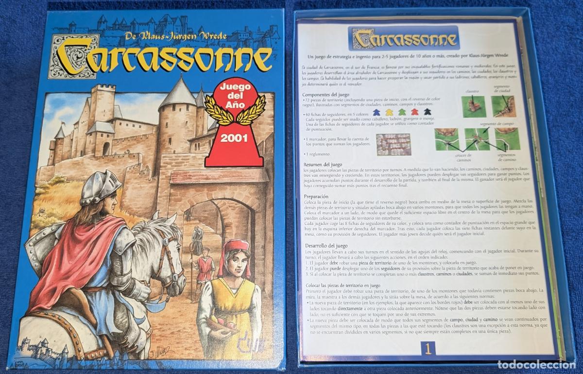 Juegos de mesa: Carcassonne - Hans im Gluck (2000) &iexcl;Completo! - Foto 2