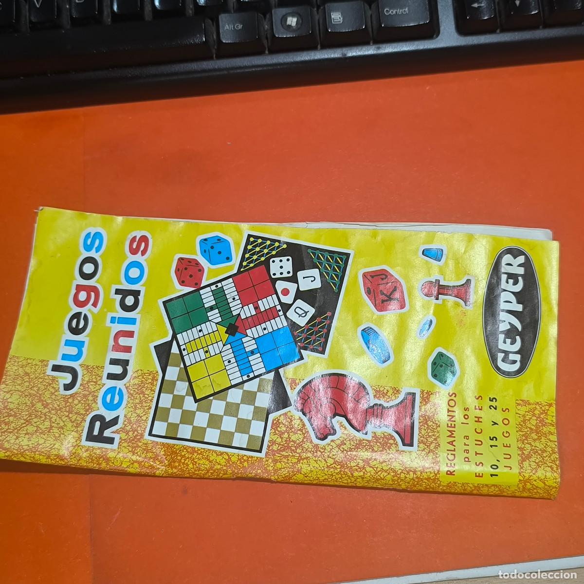 Giochi da tavolo: 005530JUG-Reglamento Original juegos Reunidos Geyper