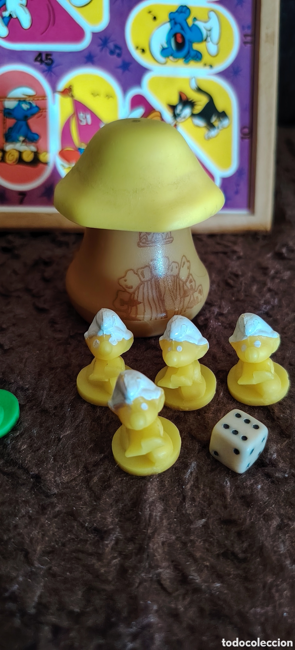 Juegos de mesa: Parch&iacute;s Oca Pitufos Peyo - Foto 6