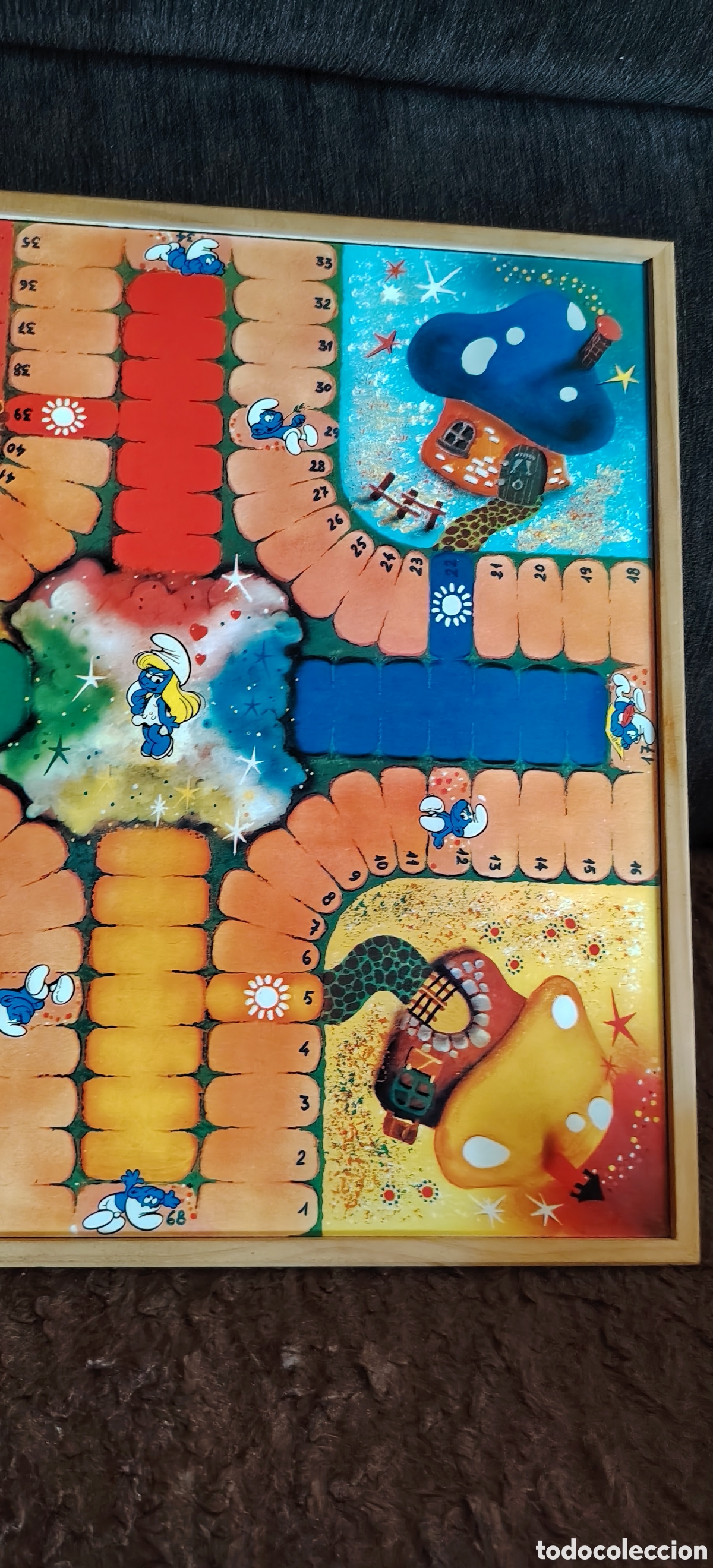 Juegos de mesa: Parch&iacute;s Oca Pitufos Peyo - Foto 13