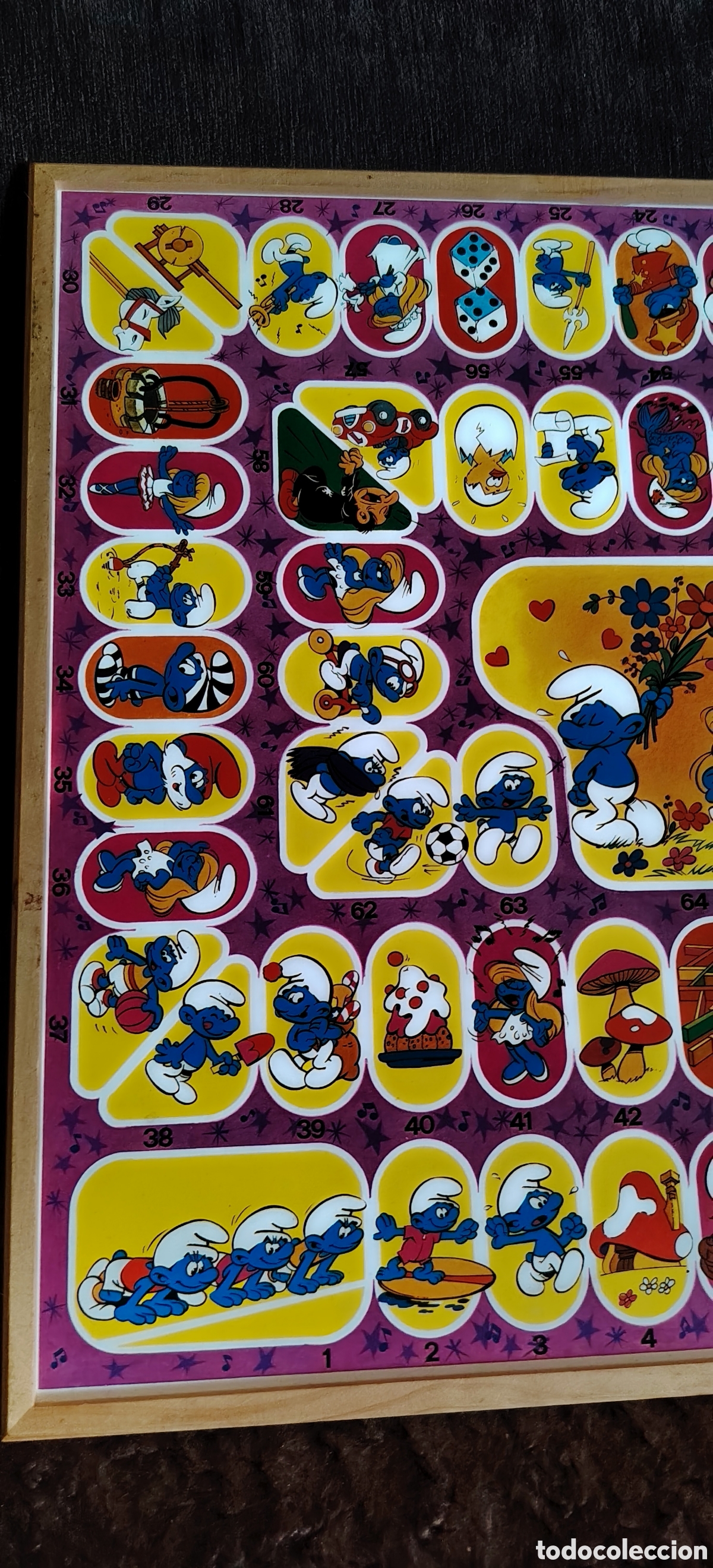 Juegos de mesa: Parch&iacute;s Oca Pitufos Peyo - Foto 18