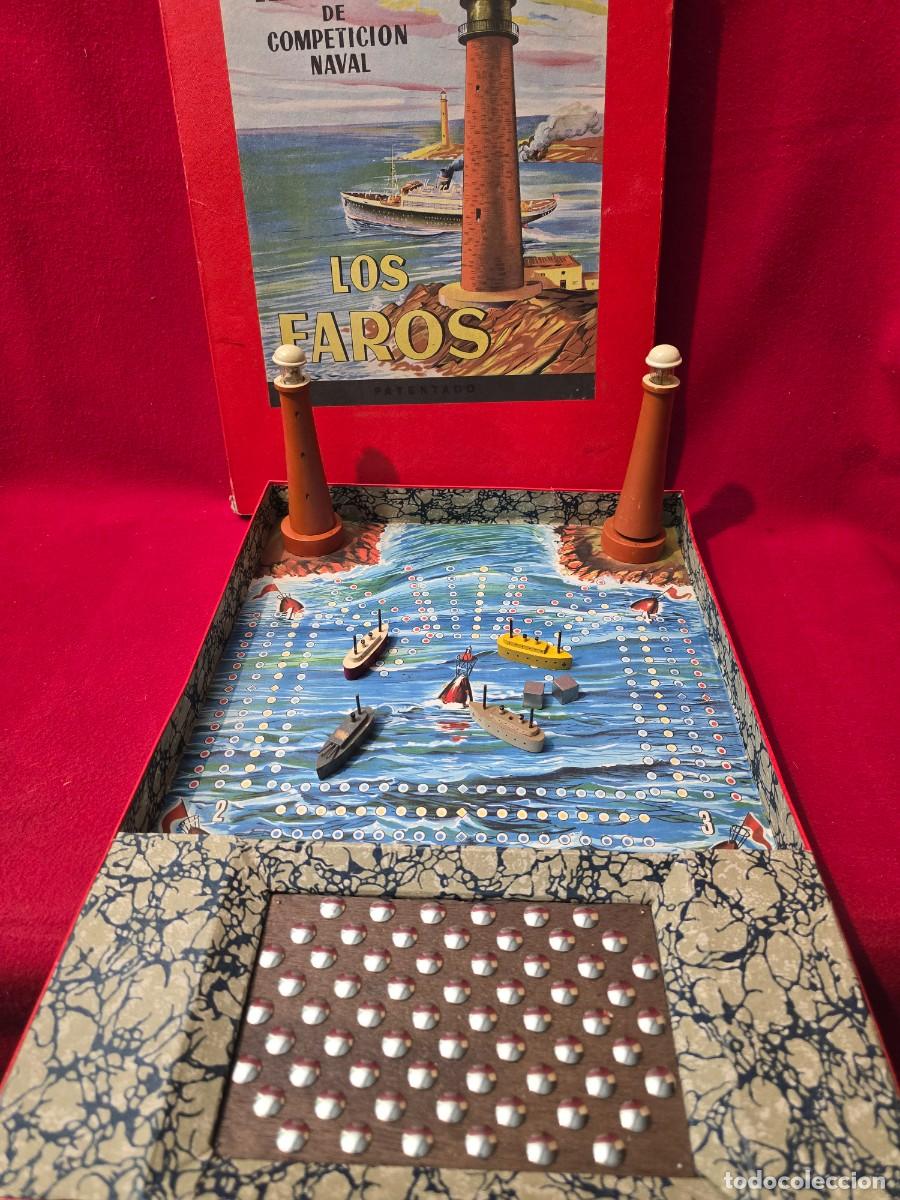 Juegos de mesa: ELECTROJUEGO DE COMPETICION NAVAL .LOS FAROS. - Foto 2