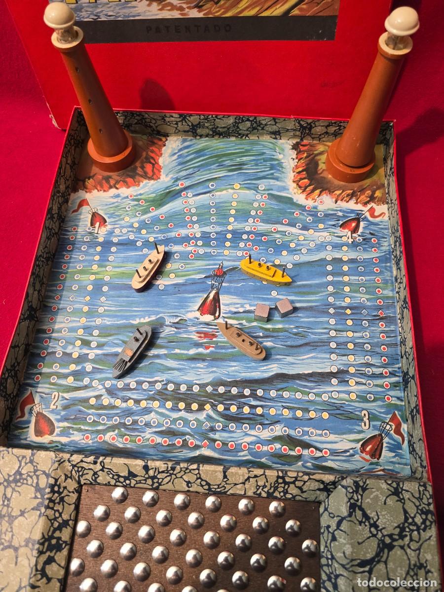 Juegos de mesa: ELECTROJUEGO DE COMPETICION NAVAL .LOS FAROS. - Foto 3