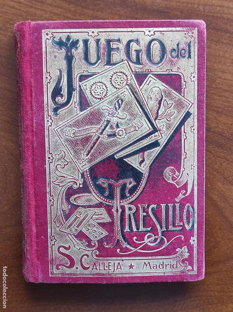 Juegos de mesa: LIBRITO NUEVO MANUAL DEL JUEGO DEL TRESILLO - SATURNINO CALLEJA, EDITOR A&Ntilde;O 1902