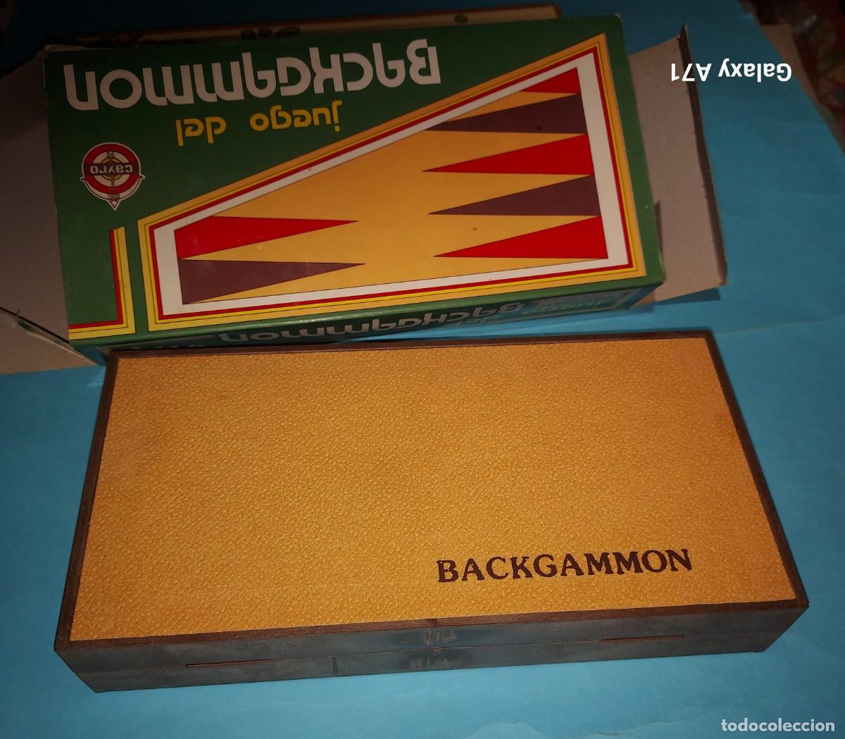 Juegos de mesa: JUEGO BACKGAMMON DE EL CAYRO - Foto 4