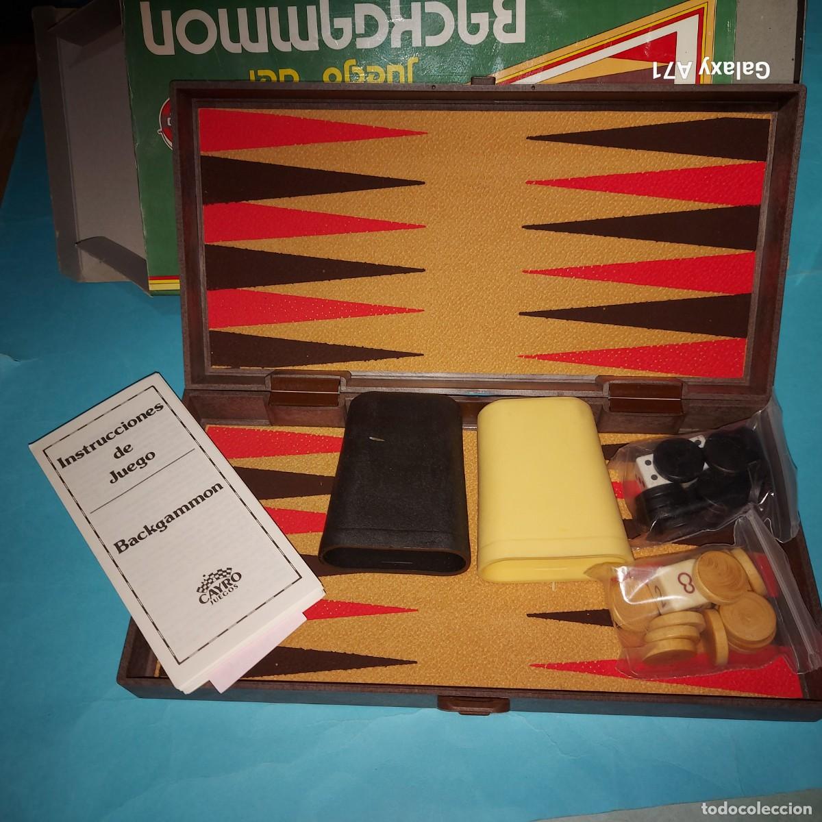 Juegos de mesa: JUEGO BACKGAMMON DE EL CAYRO - Foto 1